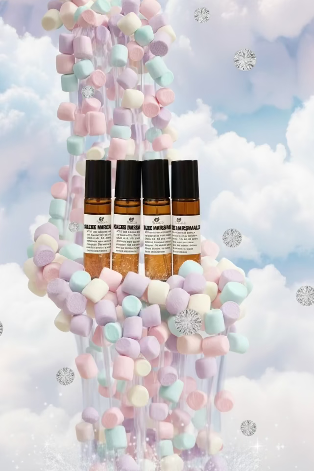 Bougie Marshmallow oil